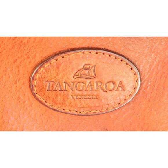 Vintage Tangaroa Terrida Italian Genuine Leather Designer Large Duffle Bag - Picture 9 of 9